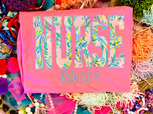 Springtime Lilly Fabric Tee Special