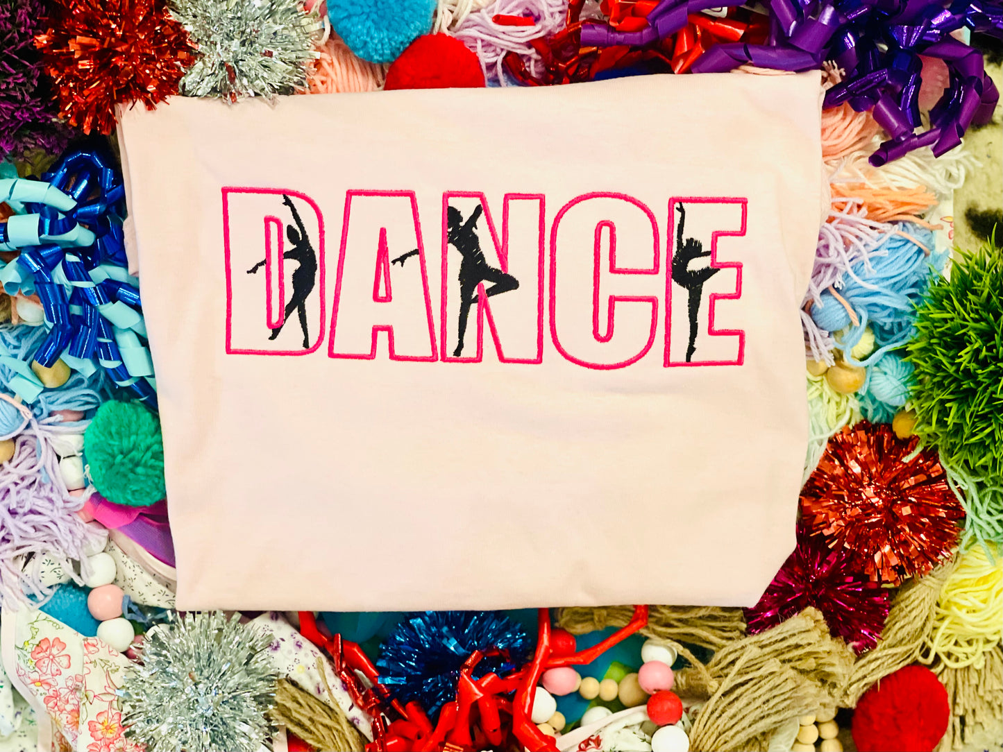 Custom Embroidered Dance Tee/Sweatshirt