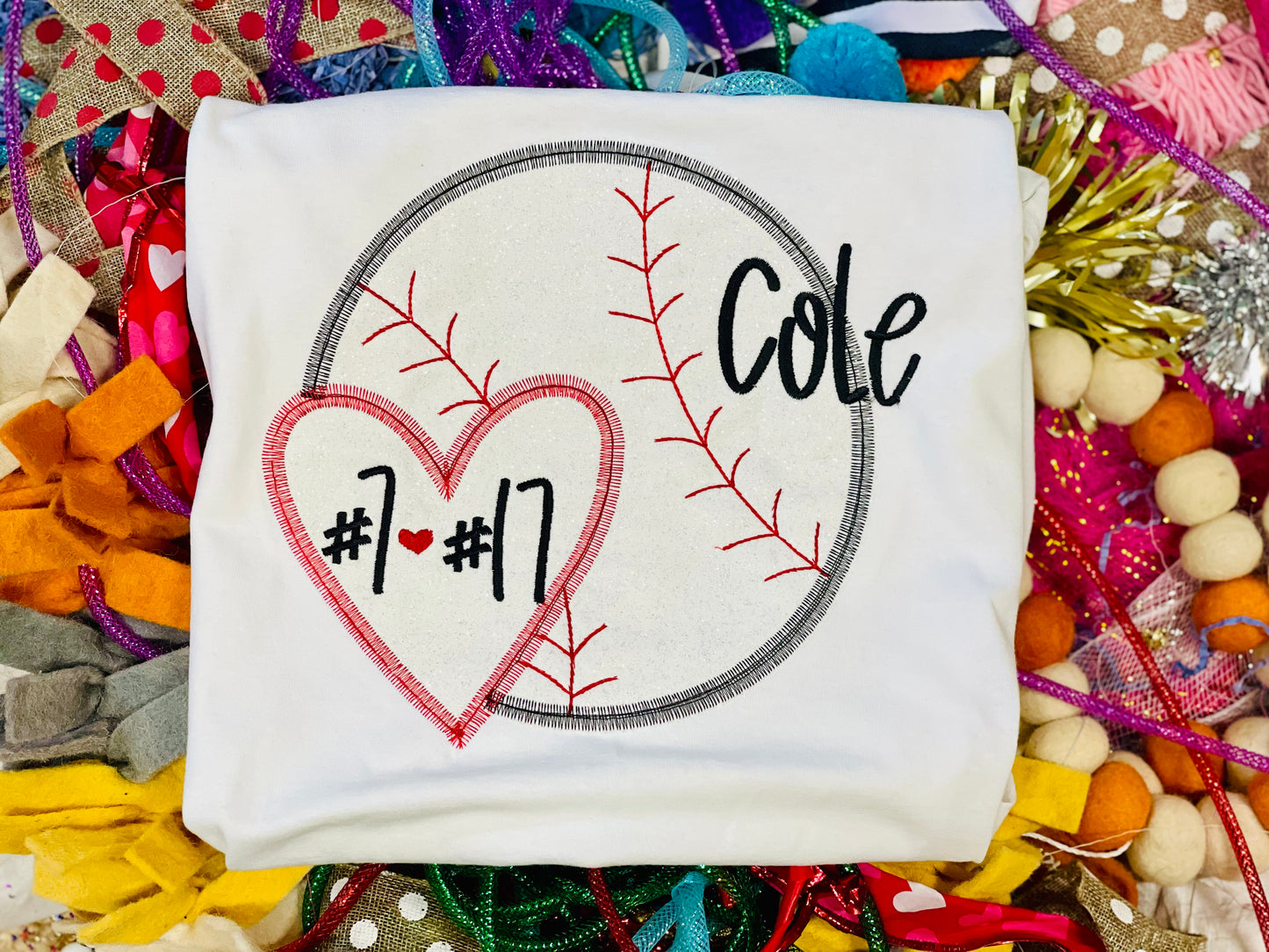 Custom Baseball Tee/Sweatshirt