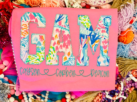 Springtime Lilly Fabric Tee Special