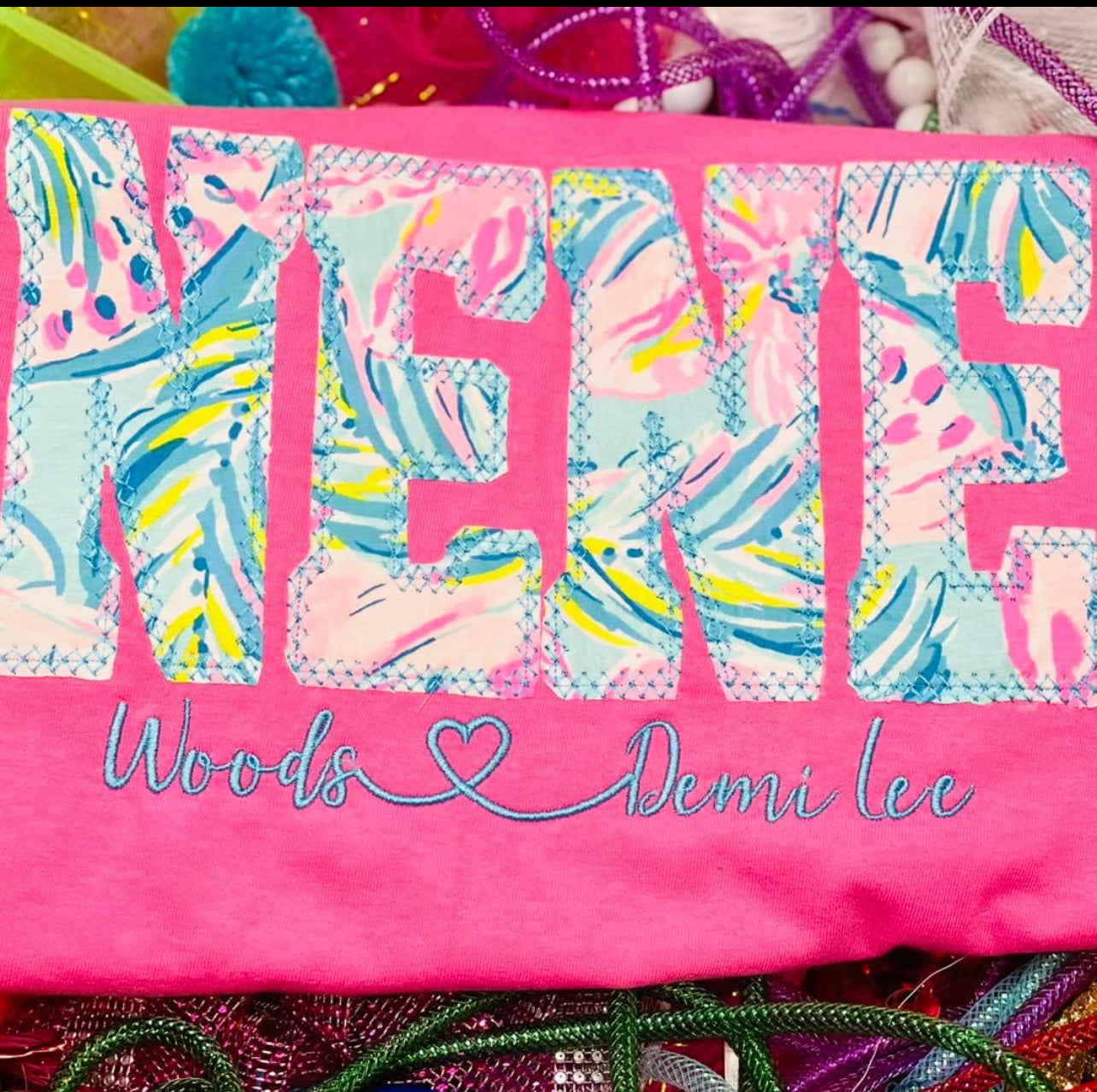 Springtime Lilly Fabric Tee Special
