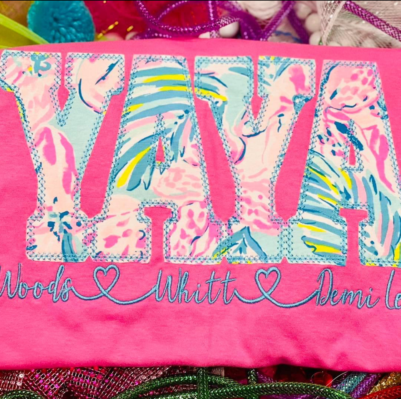 Springtime Lilly Fabric Tee Special