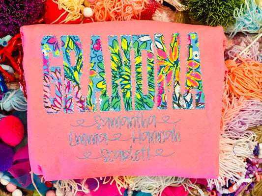 Springtime Lilly Fabric Tee Special