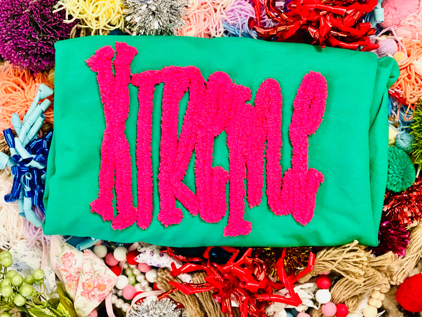 CUSTOM Embroidered Chenille Xtreme Tee/Sweatshirt