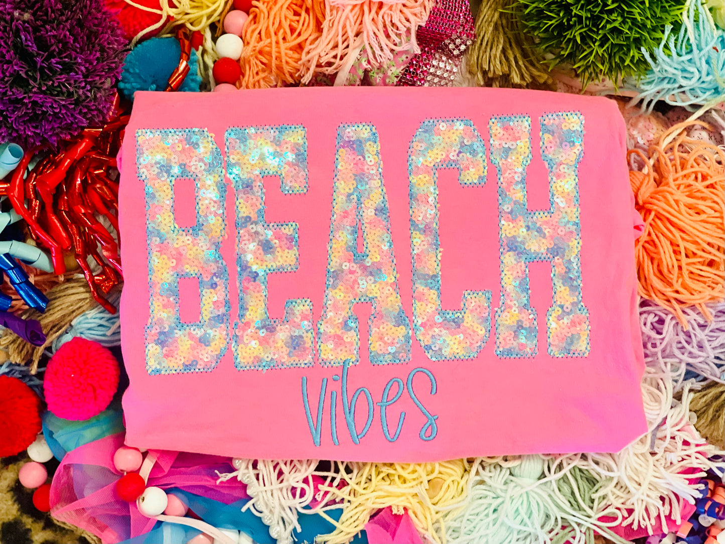 Custom Vacation Beach Vibes Tee/Sweatshirt