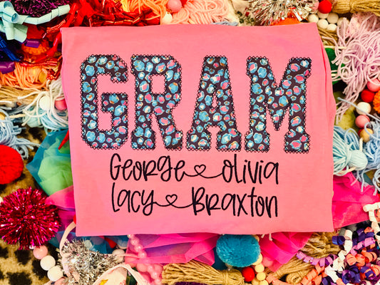 Springtime Lilly Fabric Tee Special