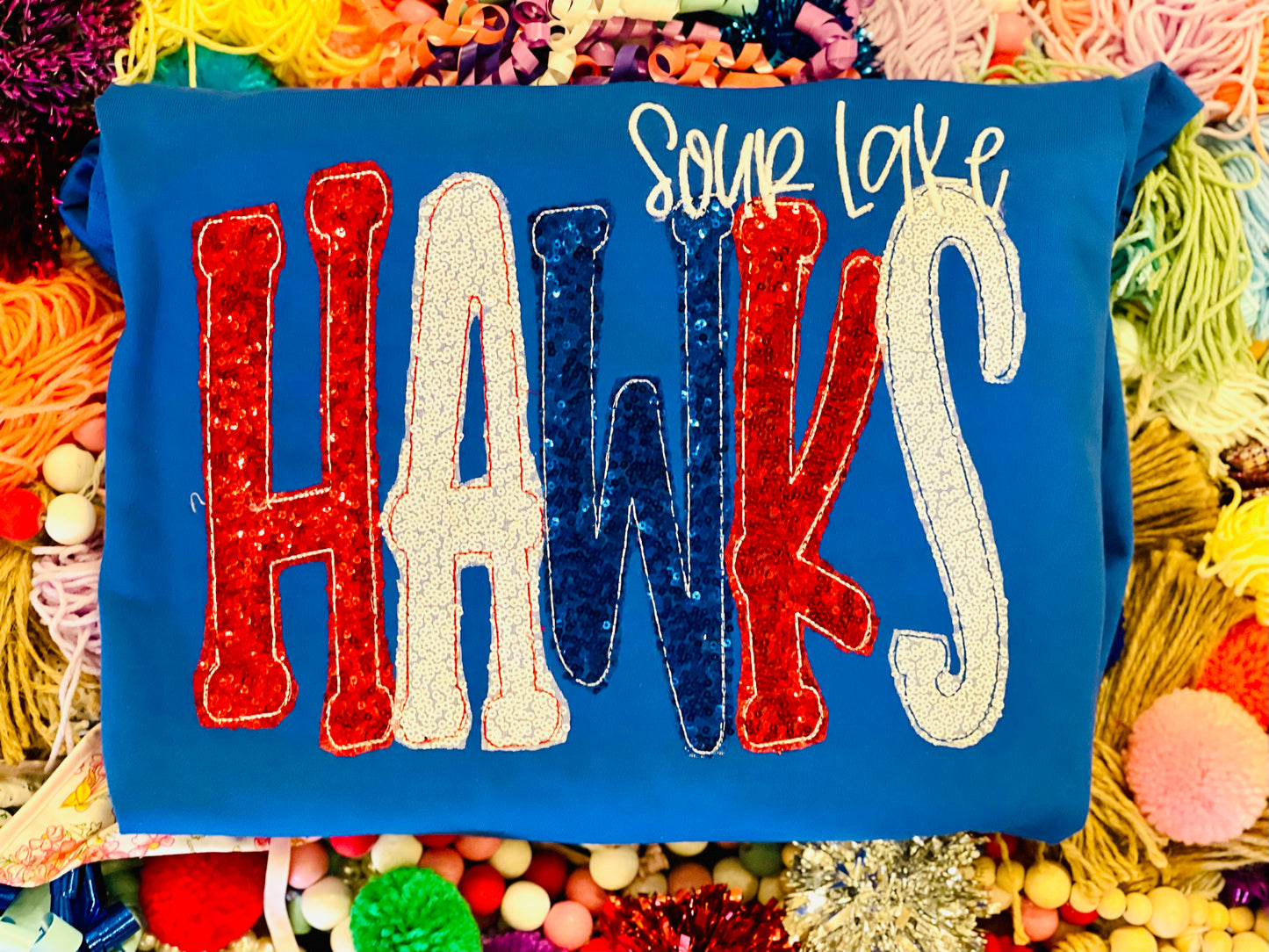 Custom Team Hawks Tee/Sweatshirt
