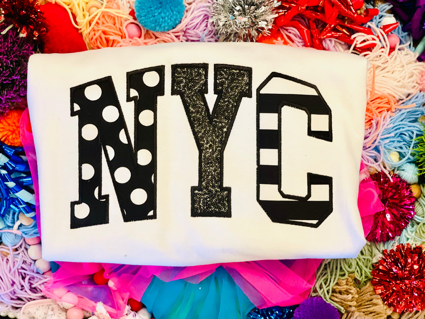 Embroidered Custom Vacation New York Tee/Sweatshirt