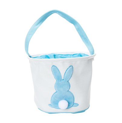 Embroidered Easter Baskets with Embroidered Name!
