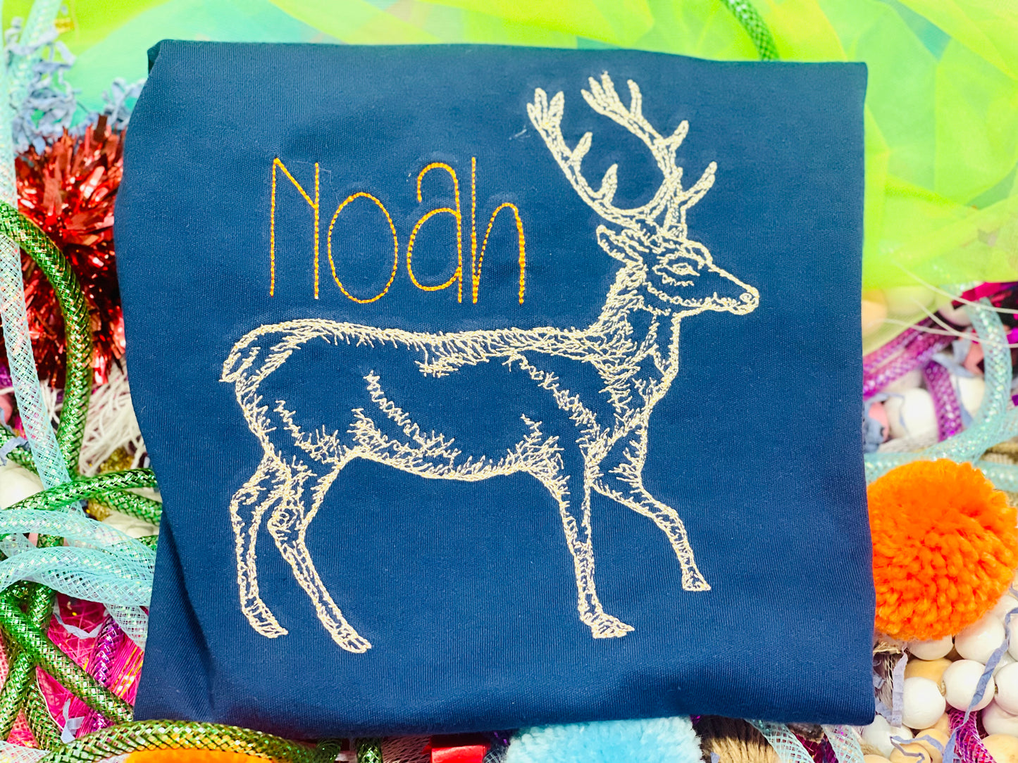 Custom Embroidery Buck Shirt