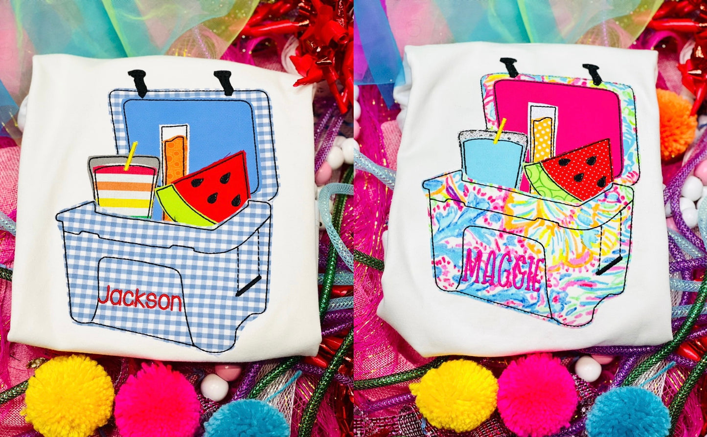 Custom Embroidery Cooler Shirts