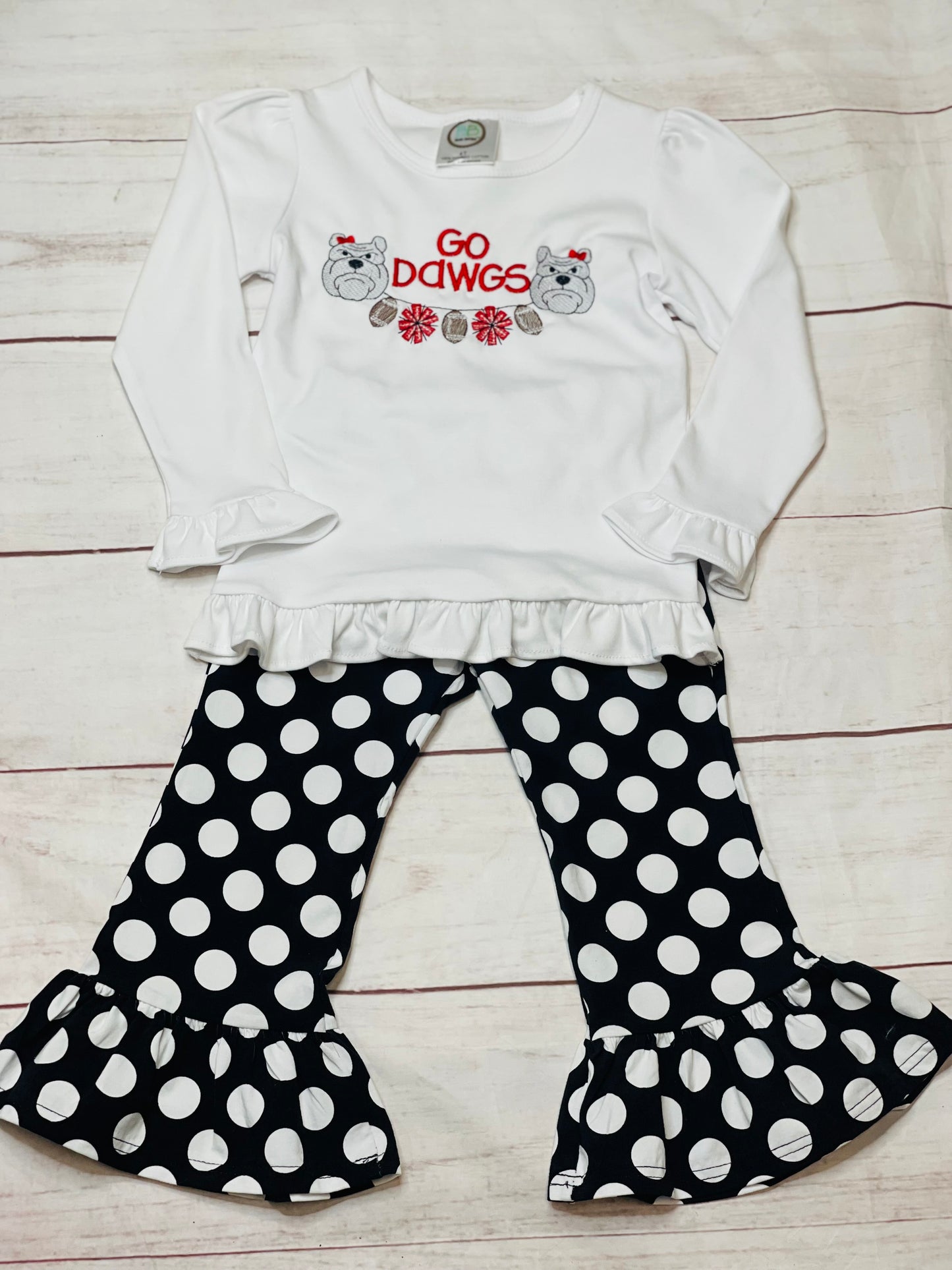 Bulldogs and Pom Poms Tee