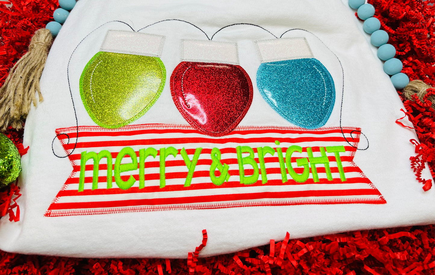 Merry & Bright Top Adult/Children