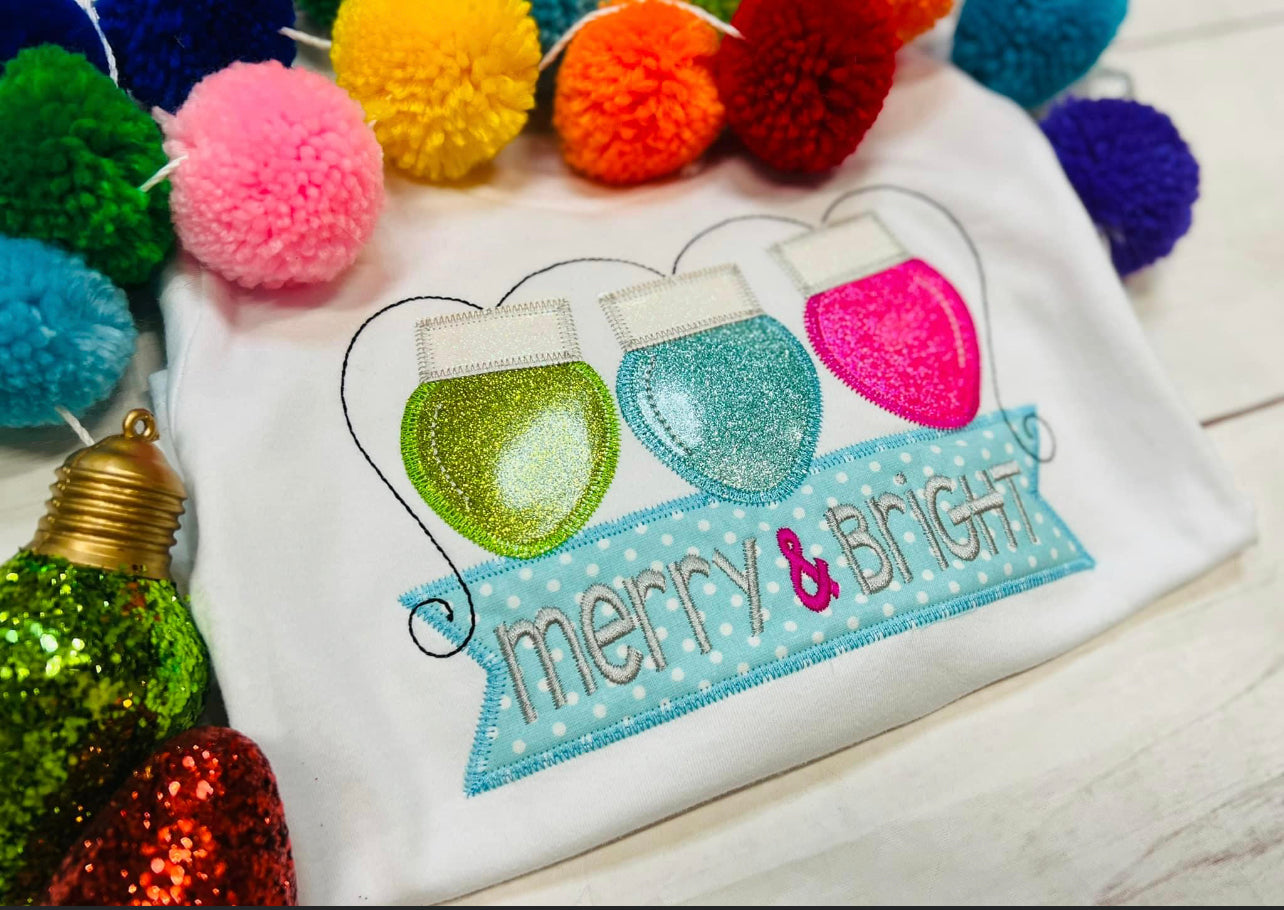 Merry & Bright Top Adult/Children