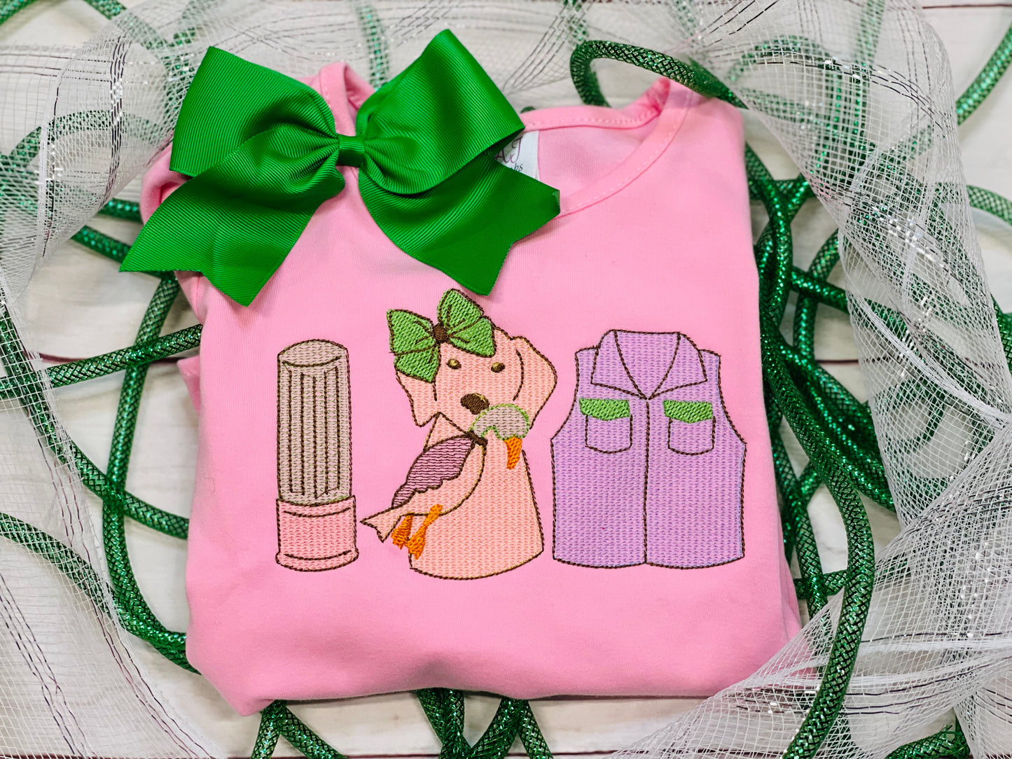 Girls Dog/Duck Longsleeve Tee