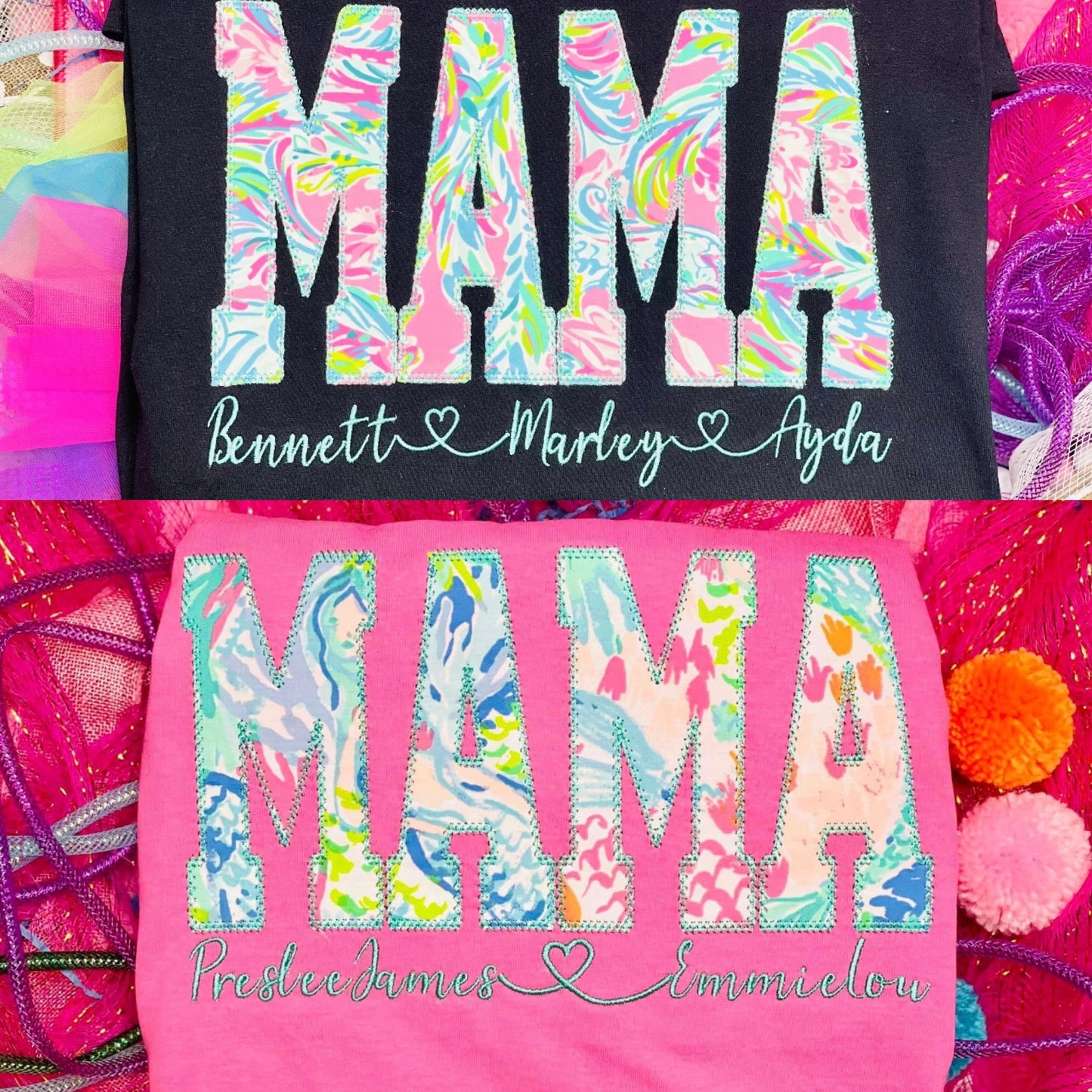MAMA (Lilly P Fabric) T shirt