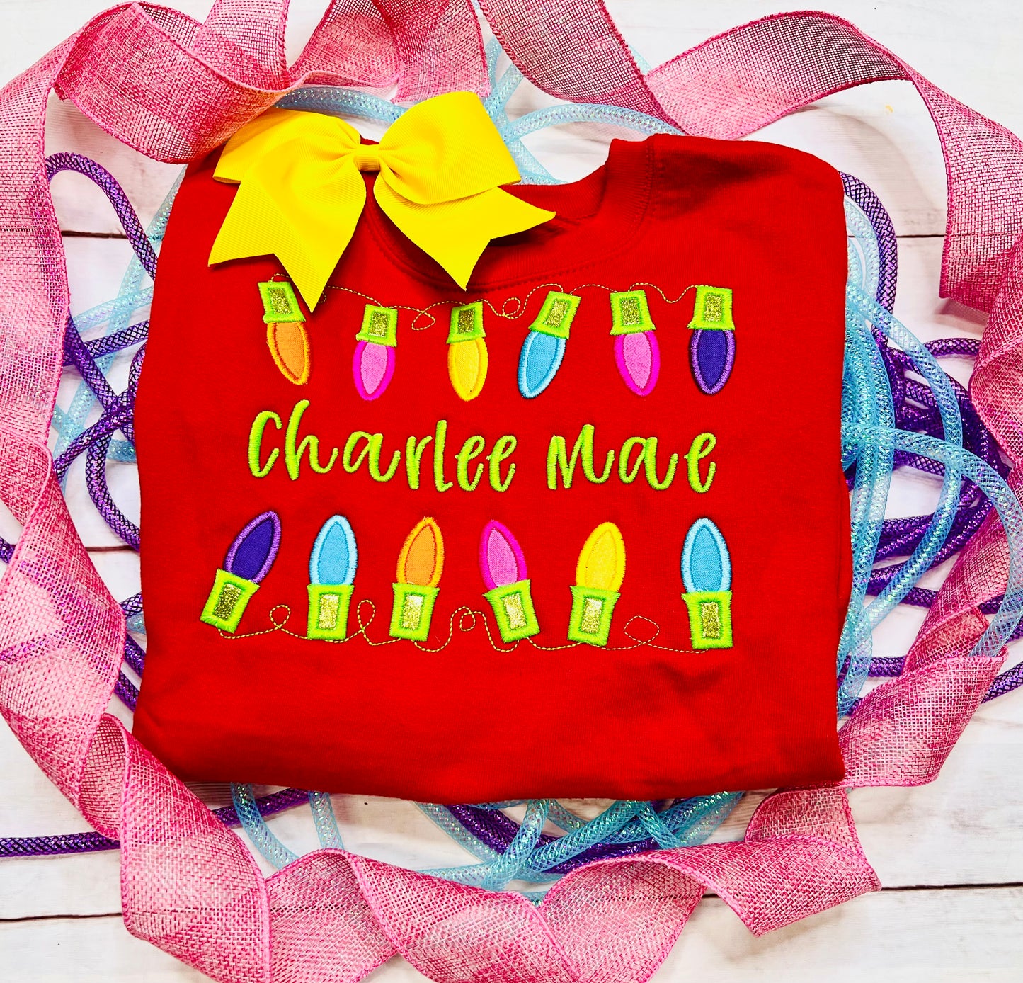 Christmas Lights Sweatshirt