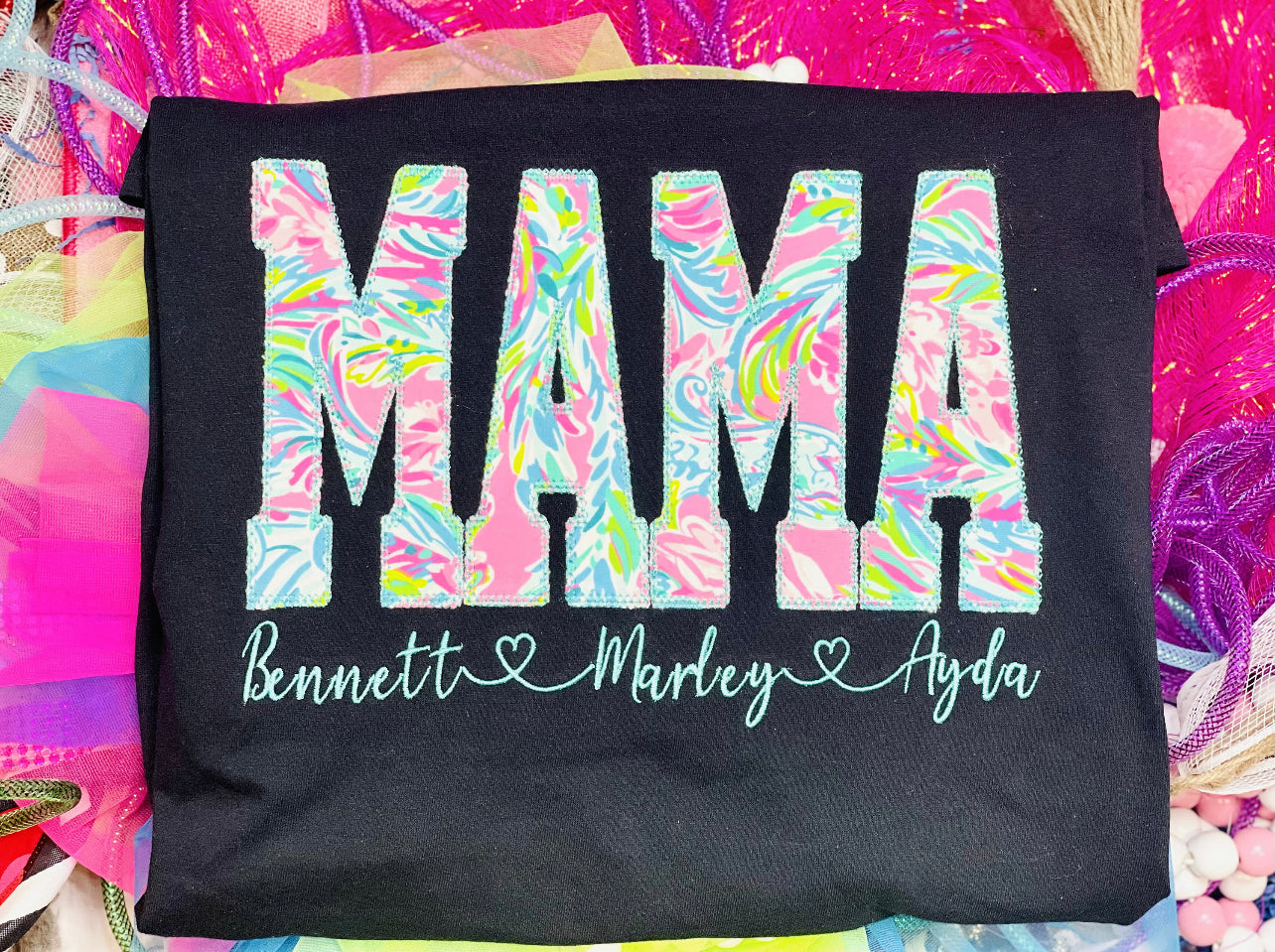 MAMA (Lilly P Fabric) T shirt