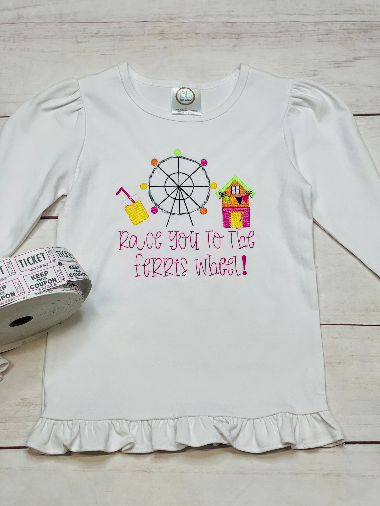 Race You To The Ferris Wheel Tee