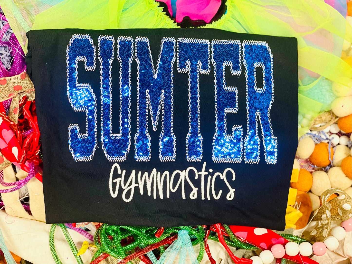Gymnastics Sumter Shirts - We can do ANY Fabrics/colors!