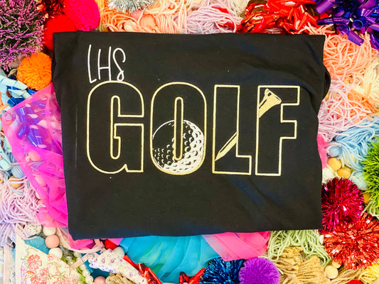 Custom Embroidered Golf Tee/Sweatshirt