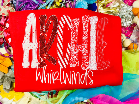 Custom Team Archie Whirlwinds Tee/Sweatshirt