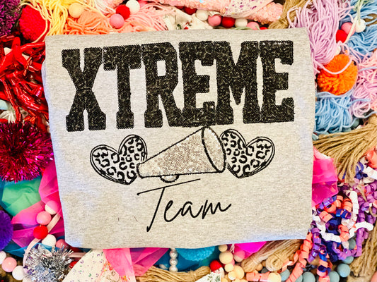 Embroidered Xtreme Team Sweatshirt/Tee