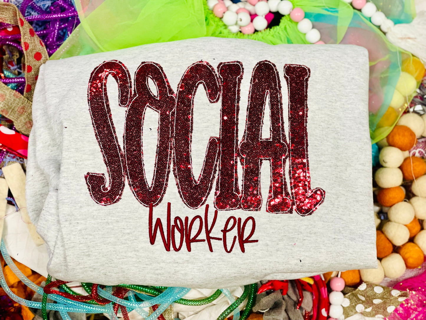 Custom Team Social worker Tee/Sweatshirt