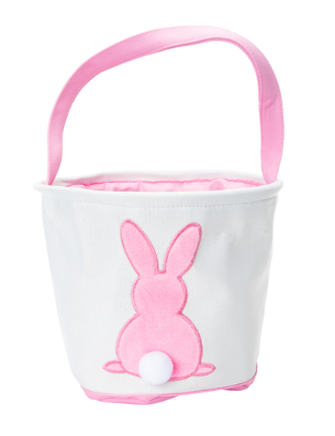 Embroidered Easter Baskets with Embroidered Name!