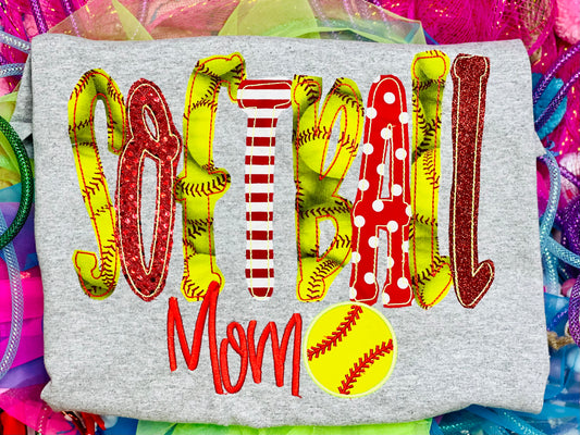 Softball Mom Tshirt